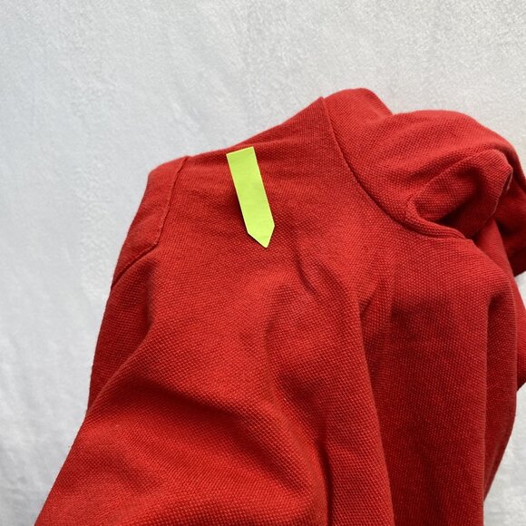 GILDAN Active Wear Ultra Cotton Collared Short Sleeve Shirt Men Large Red Used - Picture 7 of 16